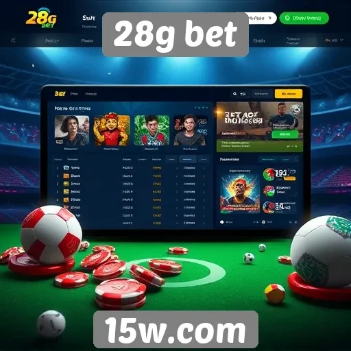 Interface do usuário e experiência no 28g bet